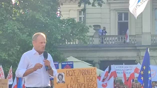 Kiedy Tusk w Poznaniu - co się naprawdę wydarzyło na wiecu?