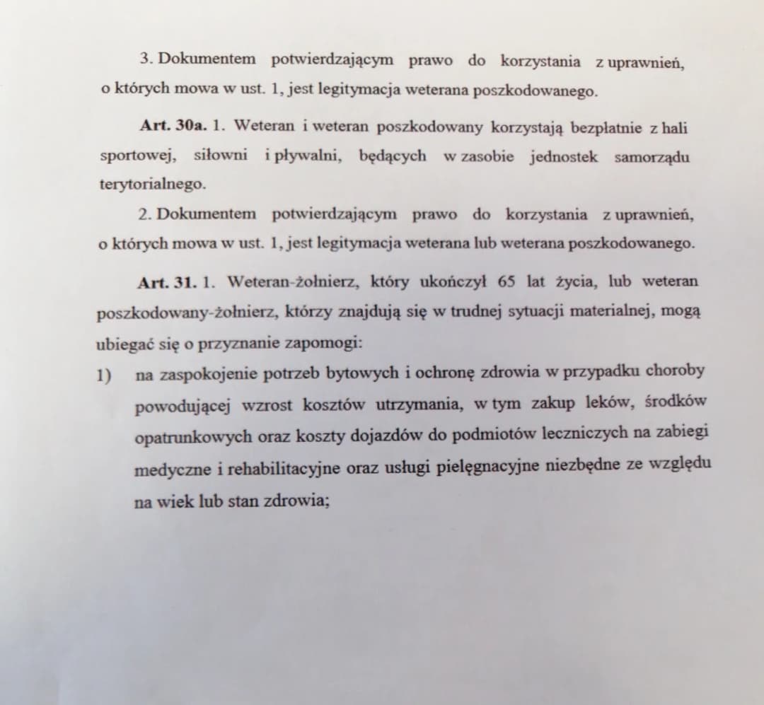 Ustawa o weteranach: Kluczowe informacje i wpływ na weteranów