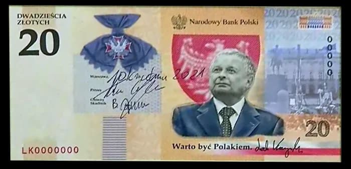 Banknot z Kaczyńskim ile kosztuje? Sprawdź aktualne ceny i wartość
